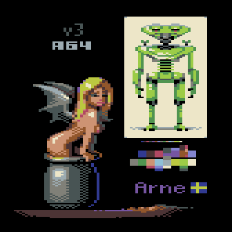 C64 palette my style